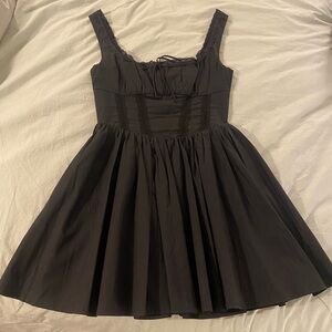 Black Corset Dress Small